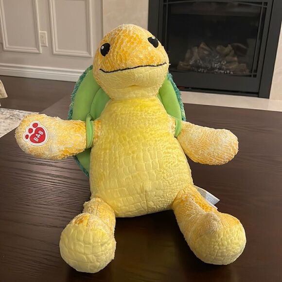 Build-a-Bear Sea Turtle with Removable Green Shell - RETIRED 17" Plush Toy - Picture 1 of 7